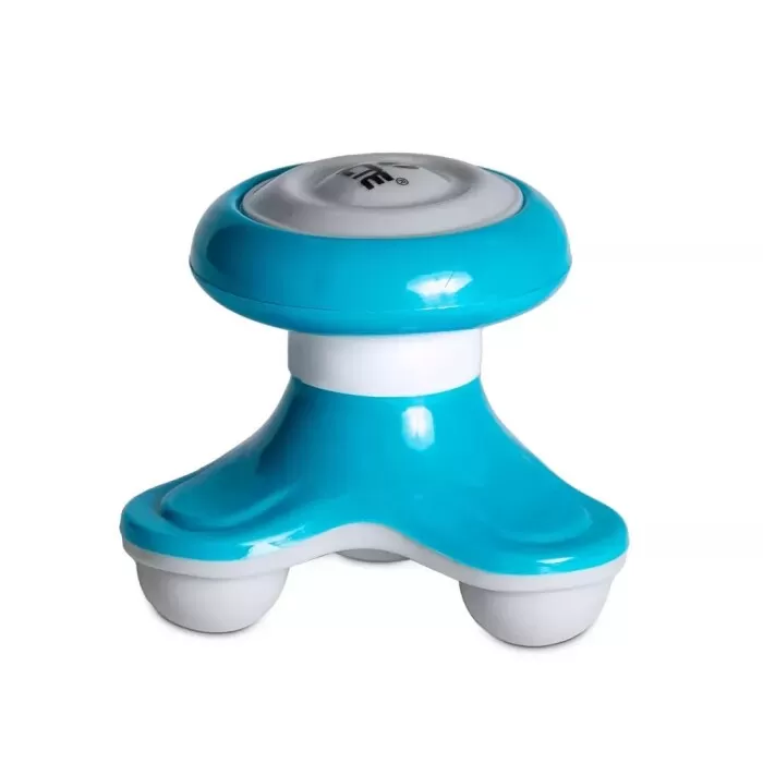 Mini Massageador Corporal Elétrico Cor Azul Acte