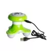 Mini Massageador Corporal Portátil Elétrico Cor Verde Acte