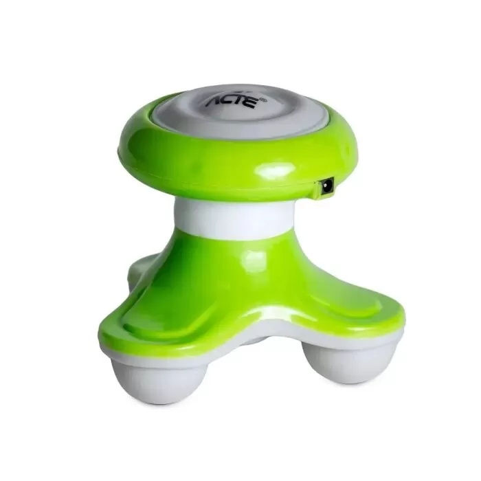 Mini Massageador Corporal Portátil Elétrico Cor Verde Acte