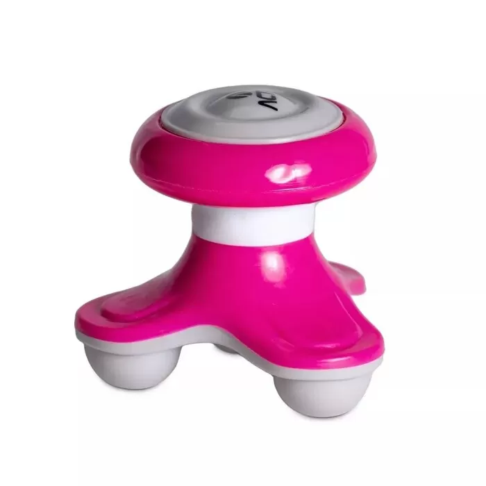 Mini Massageador Corporal Portátil Rosa 2,5w Acte