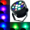 Mini Refletor Canhão 12 Led Rgb Luz Para Festas Dmx512
