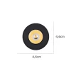 Mini Spot Led Redondo 3w Preto 3000k Bivolt Nordecor
