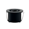 Mini Spot Ollo Redondo De Embutir 1W 3000K Preto Nordecor