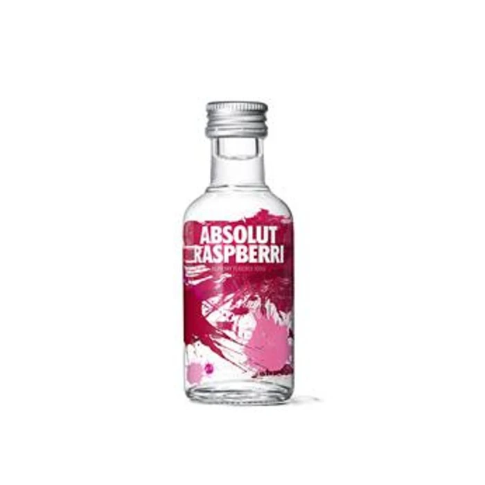 Mini Vodka Absolut Raspberry 50ml Unidade