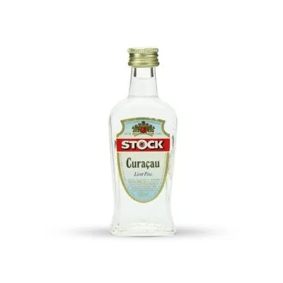 Miniatura Licor Fino De Curaçau Triple Sec Stock Garrafa 50ml