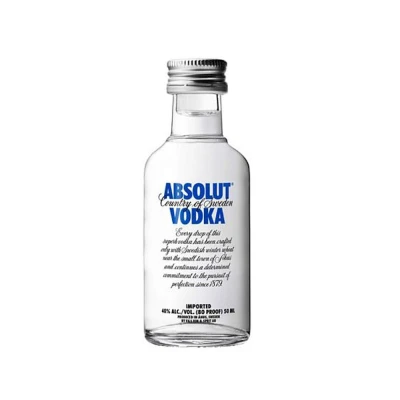 Miniatura Vodka Absolut Original 50ML