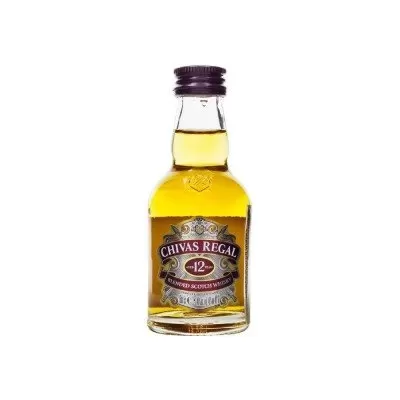 Miniatura Whisky Escoces Chivas Regal 12 Anos 50ml Blend