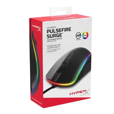 MOUSE GAMER HYPERX PULSEFIRE SURGE PRETO