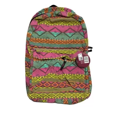 Mochila Casual Estampada Listras C070037 Convoy Novo