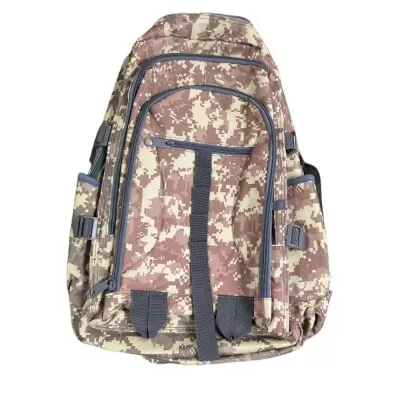 Mochila Com Estampa Camuflada Exercito Mn4032