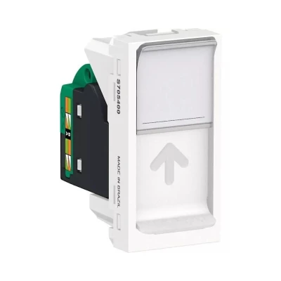 Módulo Para Tomada Orion RJ45 Cor Branco Schneider