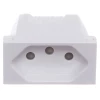 Modulo de tomada Branco Orion 12P 10A Branco S70202104