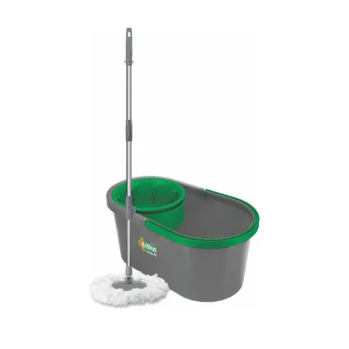 Mop Para Limpeza Brilhus 10 Litros Compacto Com Balde 11165