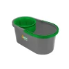 Mop Para Limpeza Brilhus 10 Litros Compacto Com Balde 11165