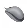 Mouse Com Fio M110 Silent Cinza Logitech Novo