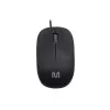 Mouse Com Fio Mid 1200Dpi Preto Mo255 Multilaser Novo