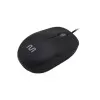 Mouse Com Fio Mid 1200Dpi Preto Mo255 Multilaser Novo