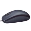 Mouse Com Fio USB Logitech M90 Cinza