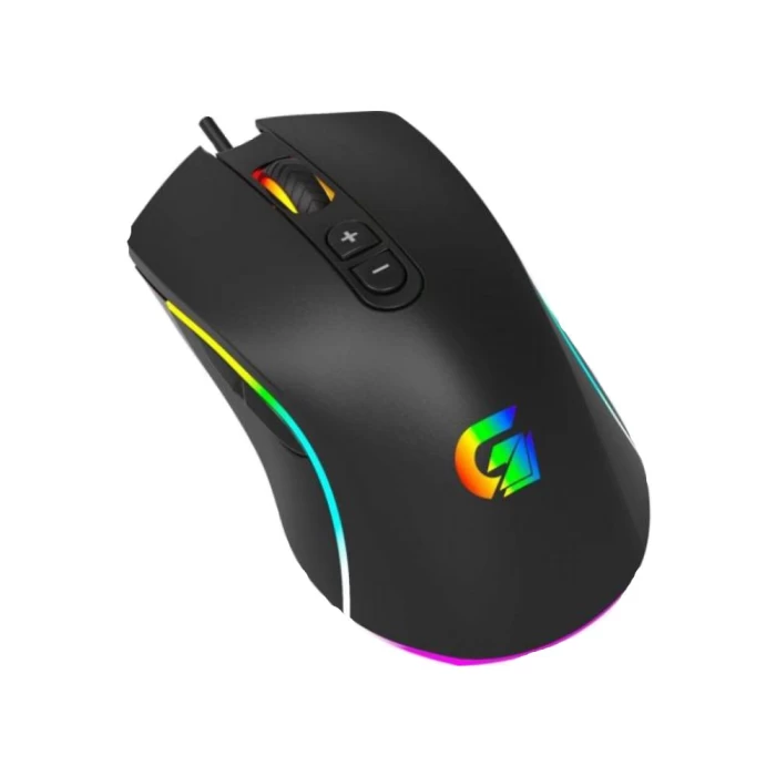 Mouse Fortrek Gamer Cruiser Rgb 10.000 Dpi Usb Preto Novo