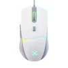 Mouse Gamer Crusader Rgb Cor Branco 7200DPI Fortrek 7 Botões