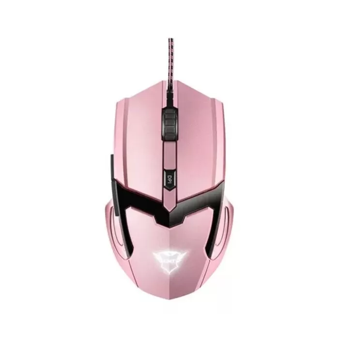 Mouse Gamer Gav 4800Dpi Pink Trust Gtx 101 Preto Novo