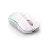 Mouse Gamer Invader Pro Cor Branco Rgb Sem Fio Redragon