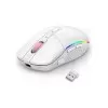 Mouse Gamer Invader Pro Cor Branco Rgb Sem Fio Redragon