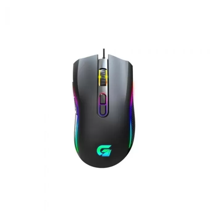 Mouse Gamer Rgb Black Hawk Fortrek Novo