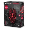 Mouse Gamer Spider 2 3200DPI Preto e Vermelho OM705 Fortrek