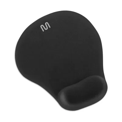 Mouse Pad Ergonômico Com Apoio Em Gel Grande Preto Multi