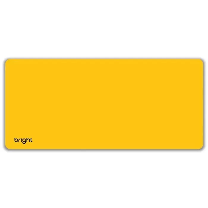 Mouse Pad Office Amarelo Ac585 Bright Novo