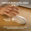 Mouse Sem Fio Bluetooth M240 Silent Branco Logitech