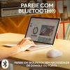 Mouse Sem Fio Bluetooth M240 Silent Branco Logitech