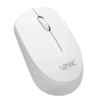 Mouse Sem Fio Feather 1200DPI Branco Vf110 Vinik