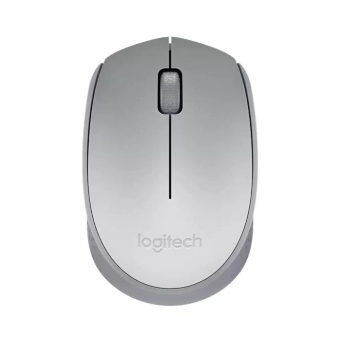 Mouse Sem Fio Logitech M170 Prata Novo