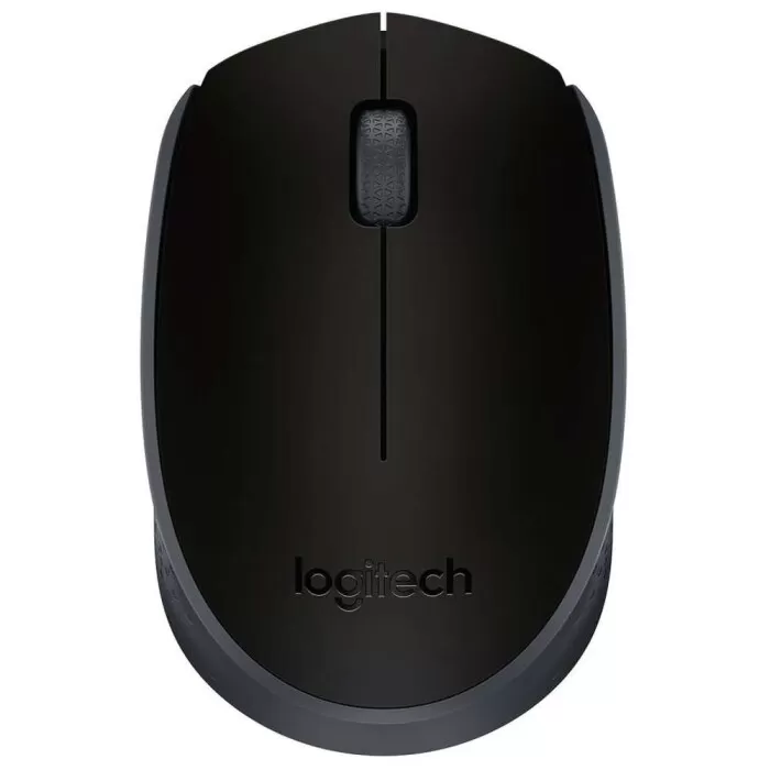 Mouse Sem Fio Logitech M170 Preto Ambidestro Compacto