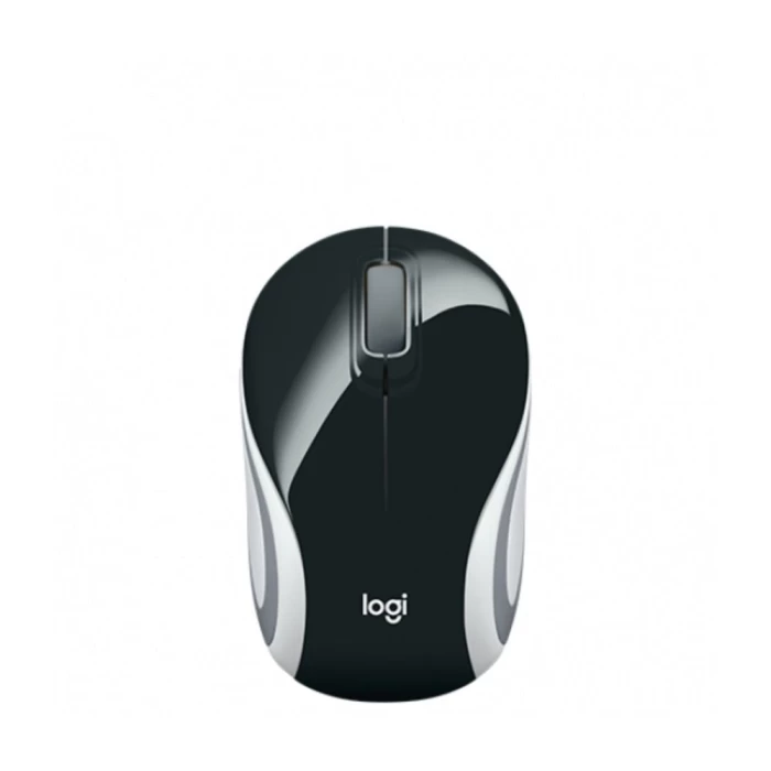 Mouse Sem Fio Logitech M187 Ambidestro Preto Novo