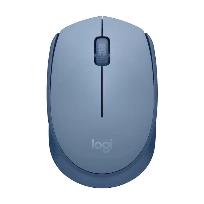 Mouse Sem Fio M170 Azul Claro Logitech Novo