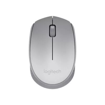 Mouse Sem Fio M170 Prata Logitech Novo