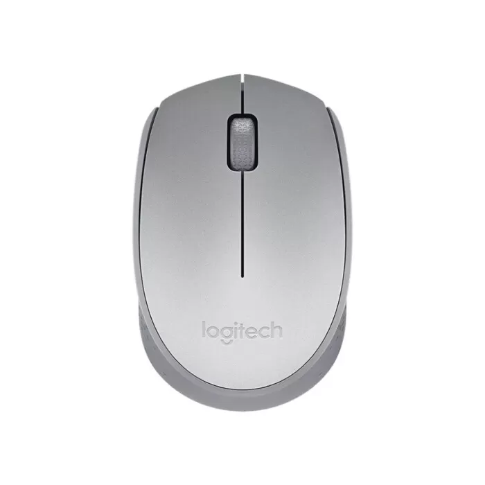 Mouse Sem Fio M170 Prata Logitech Novo