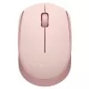 Mouse Sem Fio M170 Rosa Logitech Novo