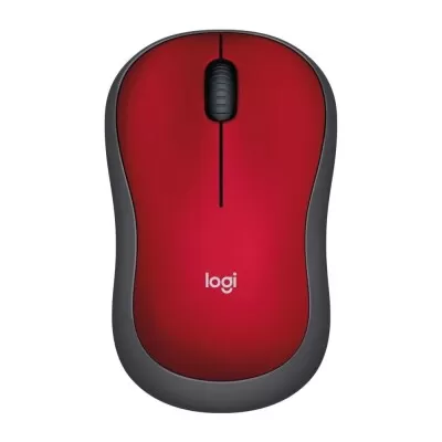 Mouse Sem Fio M170 Vermelho Logitech Novo