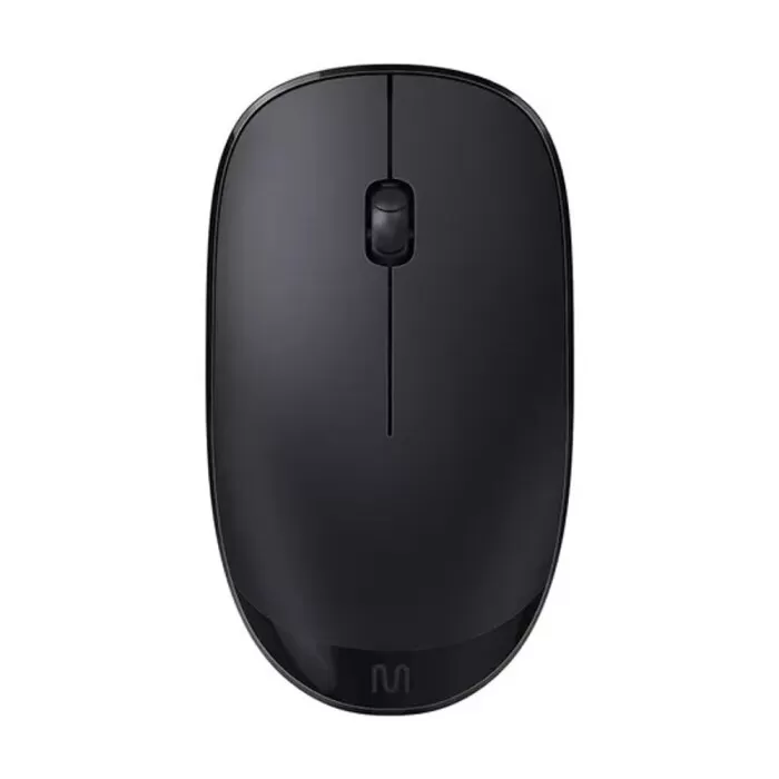 Mouse Sem Fio Ms300 1200 Slim Preto Mo380 Novo