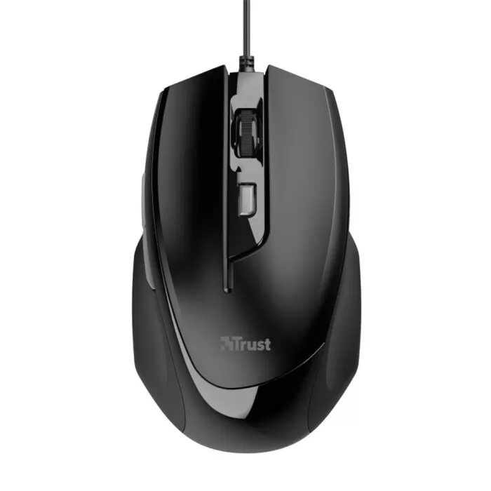 Mouse Trust Comfort Voca Usb 2400Dpi 5 Botões Novo