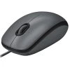 Mouse com fio USB Logitech M100 Cinza