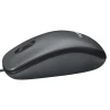 Mouse com fio USB Logitech M100 Cinza