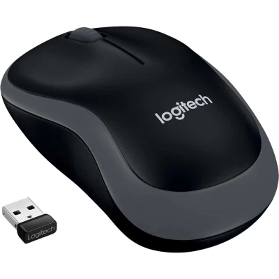 Mouse se Fio Logitech M185 ambidestro com pilha inclusa