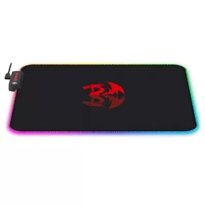 Mousepad Gamer Redragon Pluto Com Rgb 33X26cm P026