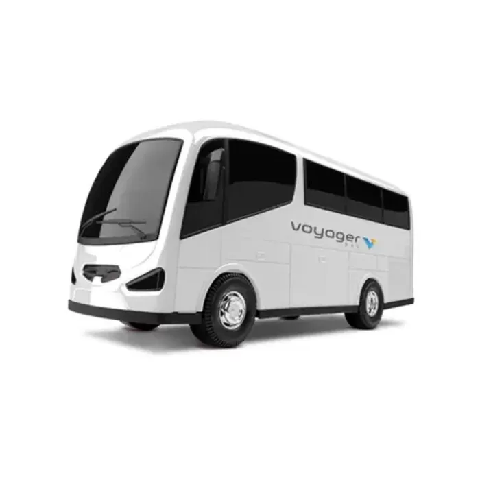 Ônibus De Brinquedo Voyager Branco Roma Novo