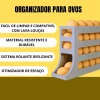 Organizador De Ovos compacto Para Cozinha 2w-014